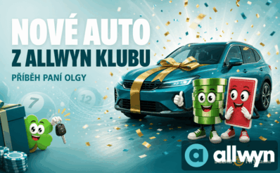 Paní Olga si mohla odvézt z Allwyn klubu nové auto, rozhodla se však jinak...