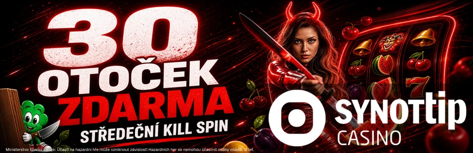 Středeční Kill Spin u Synottipu