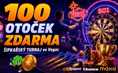 100 otoček zdarma v Šipkařském turnaji u Tipsportu, Chance, Maxy
