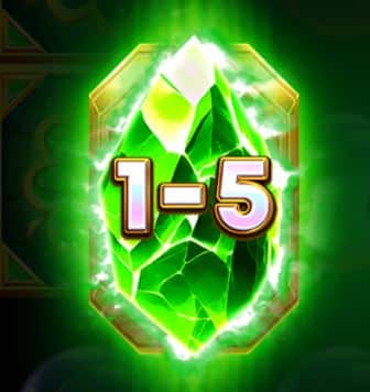 Hold and respin Blazing Stones