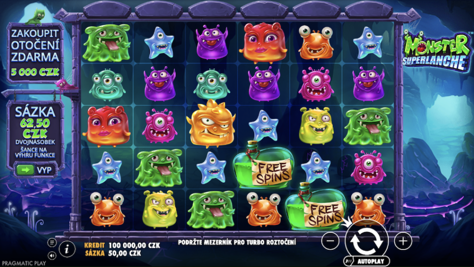 Monster Superlanche od Pragmatic Play