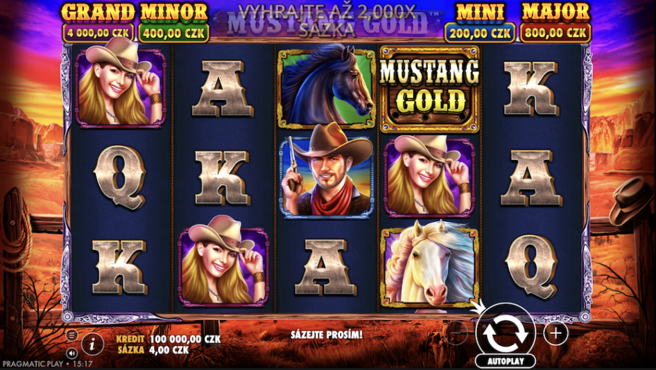 Mustang Gold od Pragmatic Play