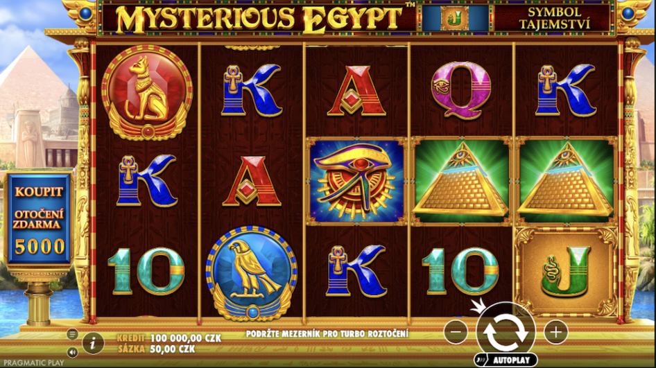Mysterious Egypt od Pragmatic Play