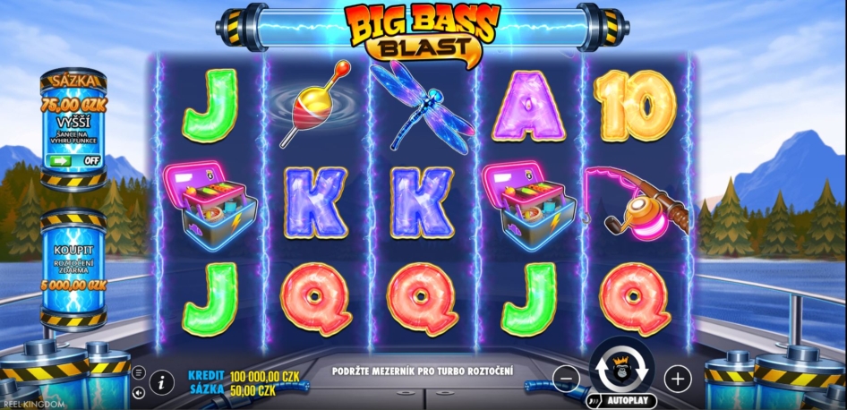 Big Bass Blast od Pragmatic Play