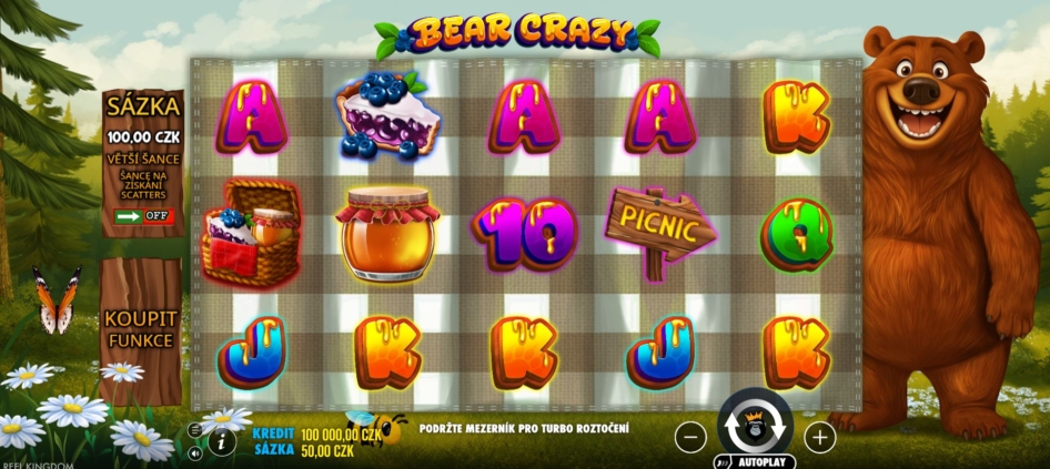 Bear Crazy od Pragmatic Play
