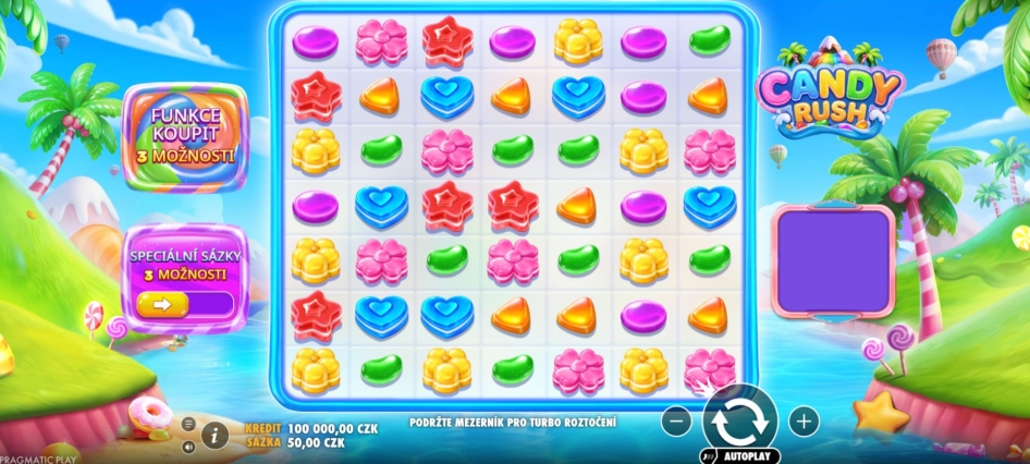Candy Rush od Pragmatic Play