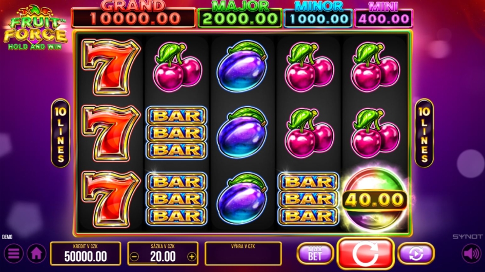 Fruit Force od SYNOT Games