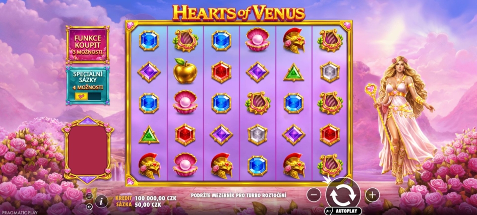 Hearts of Venus od Pragmatic Play