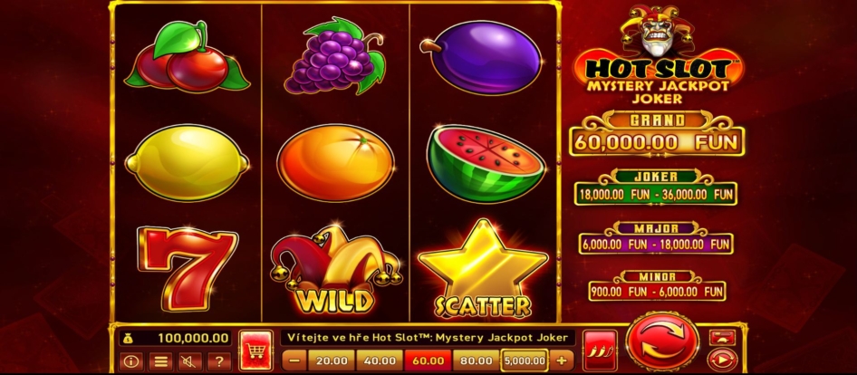 Hot Slot Mystery Jackpot Joker od Wazdan