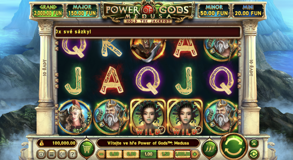 Power of Gods: Medusa od Wazdan