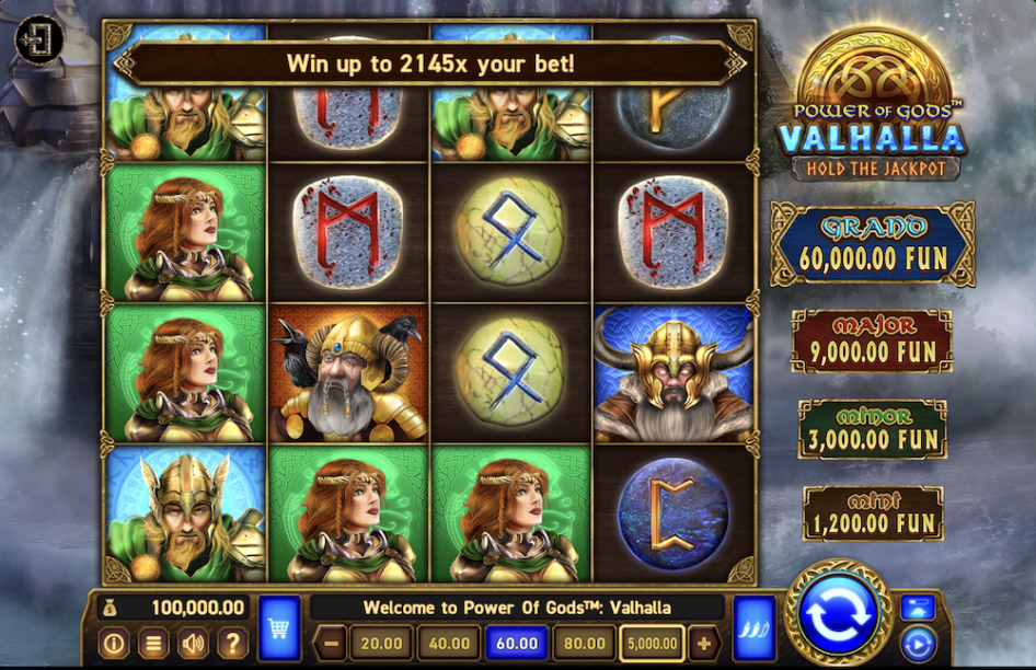 Power of Gods: Valhalla od Wazdan
