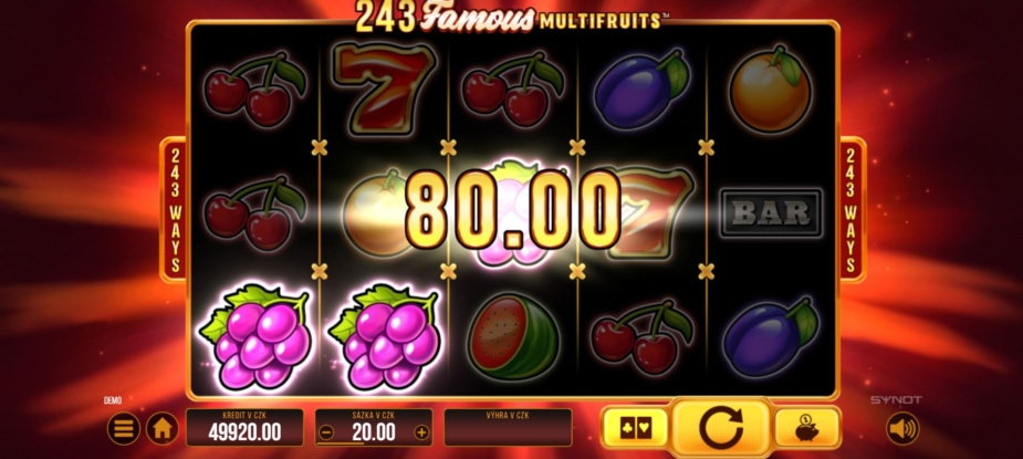 Téma a symboly 243 Famous Multifruits