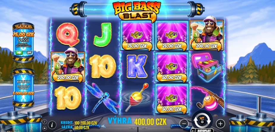 Téma a symboly Big Bass Blast