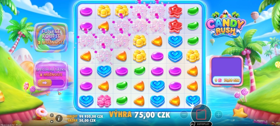 Téma a symboly Candy Rush