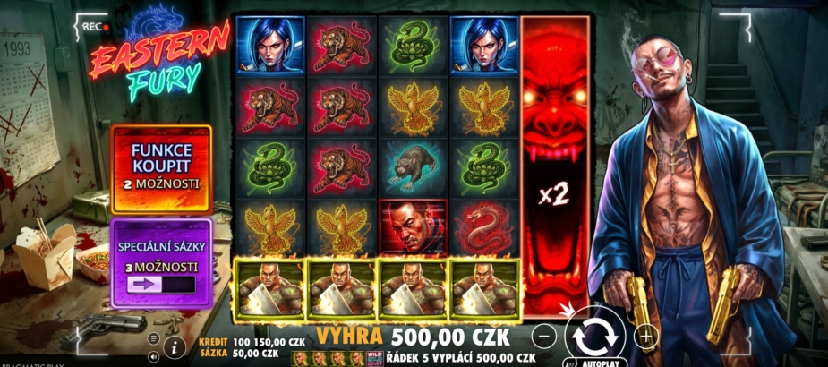 Téma a symboly Eastern Fury