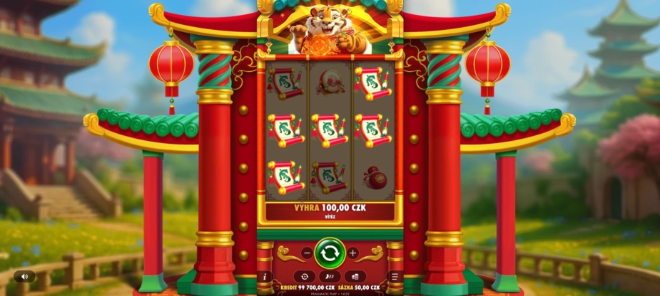 Téma a symboly Lucky Tiger Gold