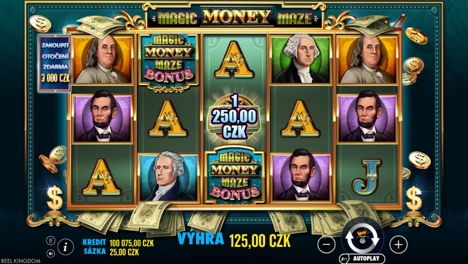 Téma a symboly Magic Money Maze