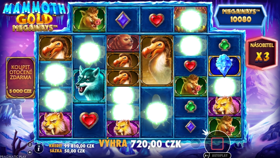 Téma a symboly Mammoth Gold Megaways