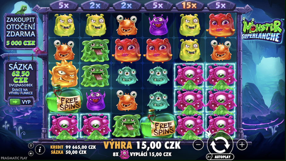 Téma a symboly Monster Superlanche