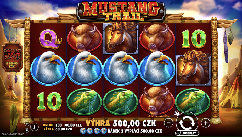 Téma a symboly Mustang Trail