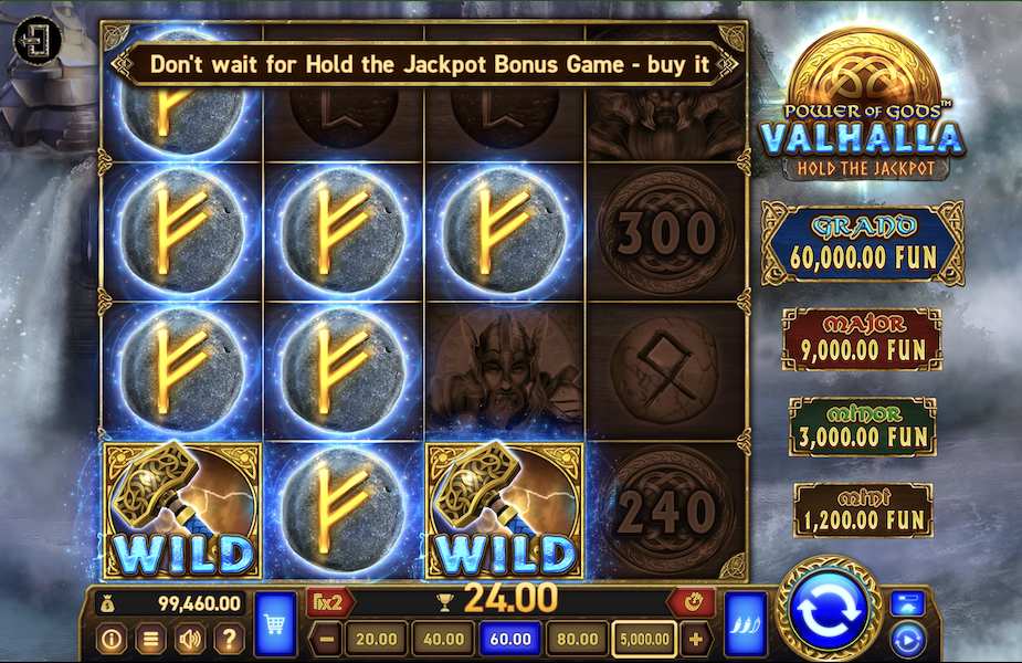 Téma a symboly Power of Gods-Valhalla