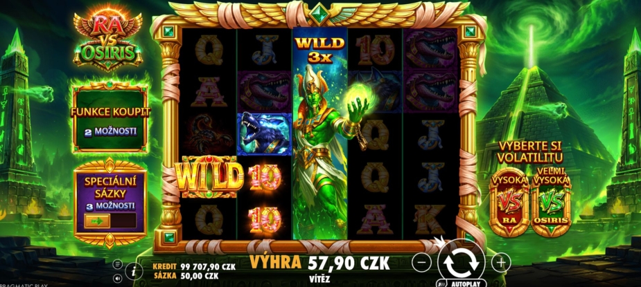 Téma a symboly Ra vs Osiris