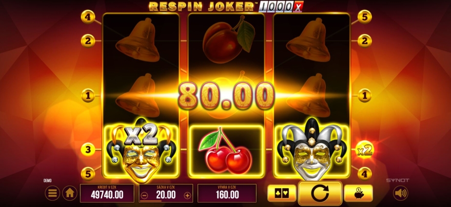 Téma a symboly Respin Joker 1000