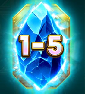 WILD Respin Blazing Stones