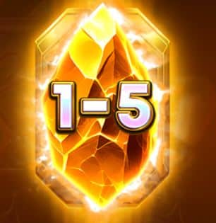 Win Respin Blazing Stones