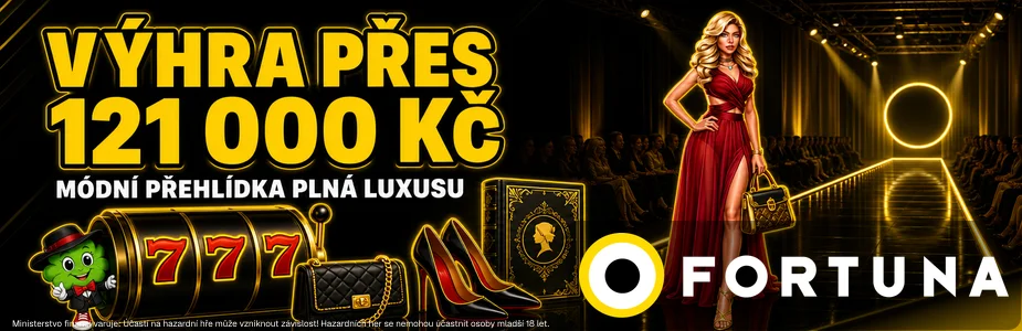 Výhra přes 121 000 Kč u Fortuny