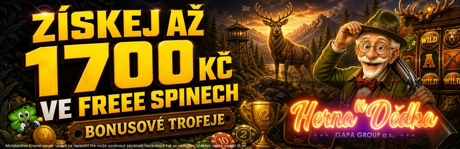 Dnešní bonus v Herně u Dědka