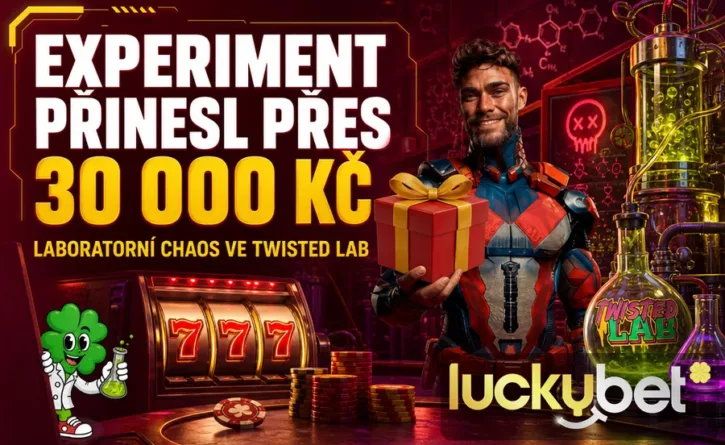 Výhra v LuckyBet za 30 000 Kč
