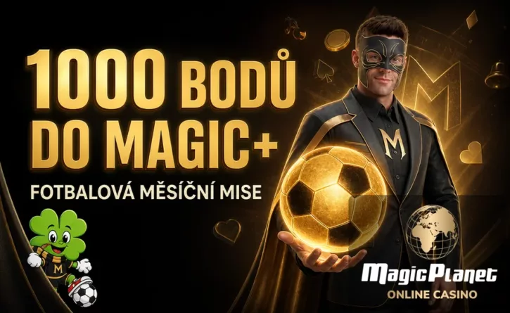 Měsíční mise o 1000 bodů do Magic+