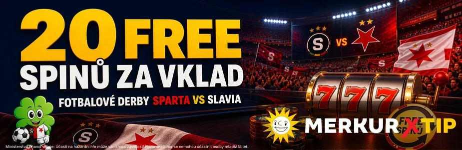 20 free spinů za vklad u Merkuru