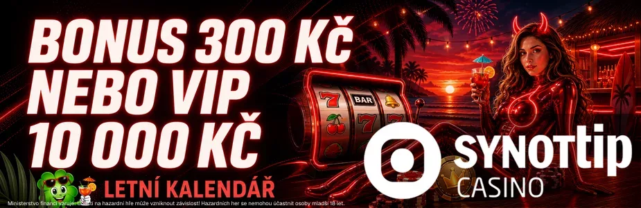 Bonus 300 Kč a VIP 10 000 Kč