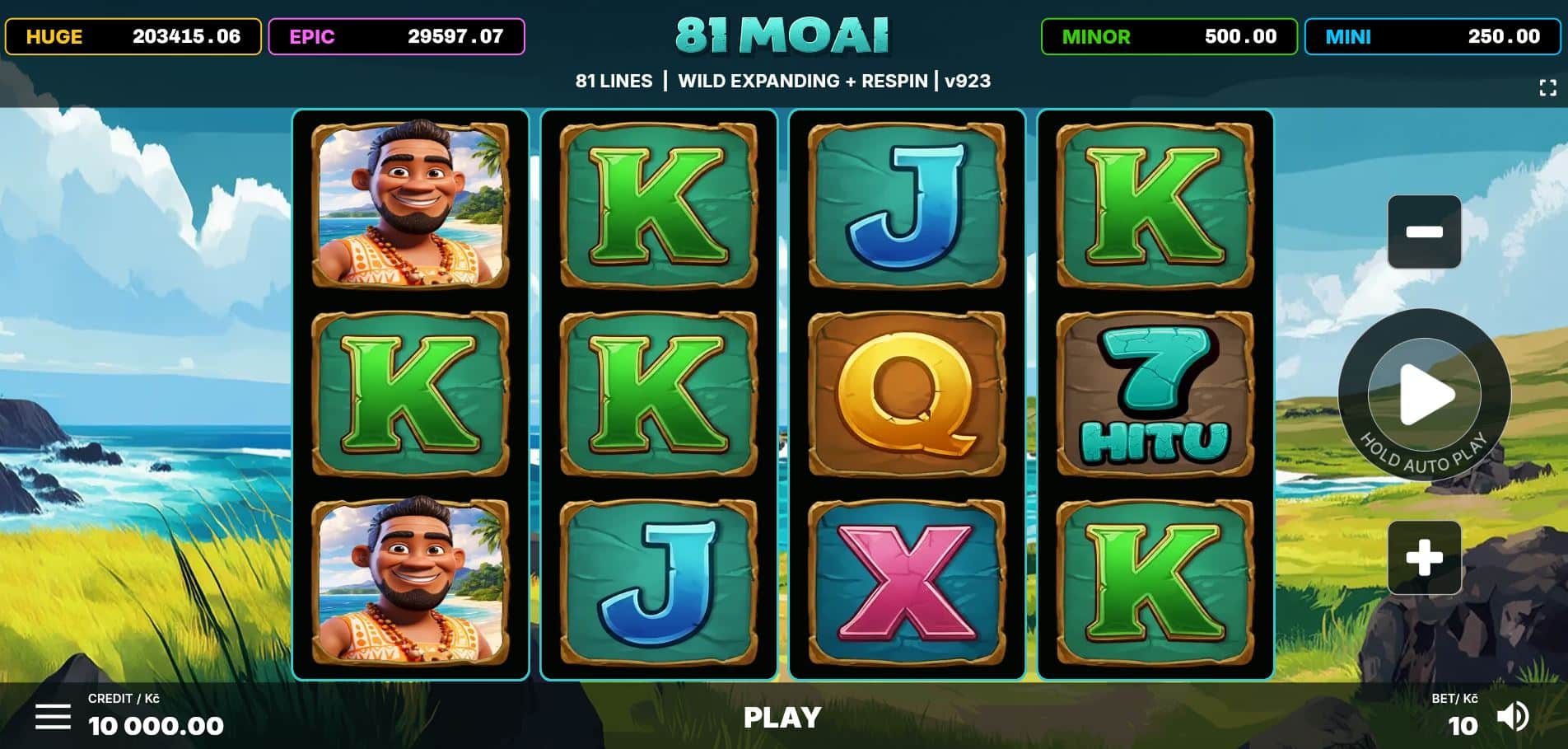 81 Moai automat