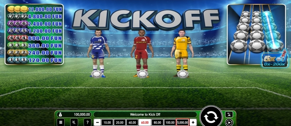 Kick Off od Wazdan
