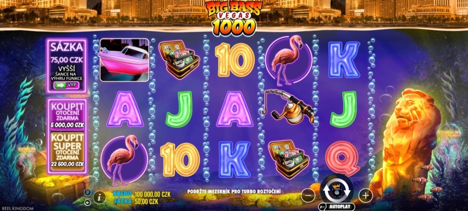 Big Bass Vegas 1000 od Pragmatic Play