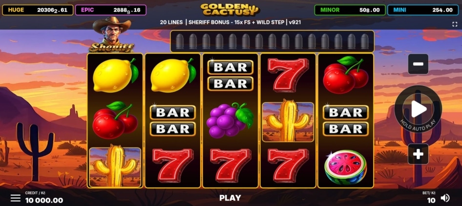 Golden Cactus od ArtiPlay