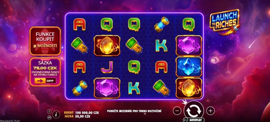 Launch to Riches od Pragmatic Play
