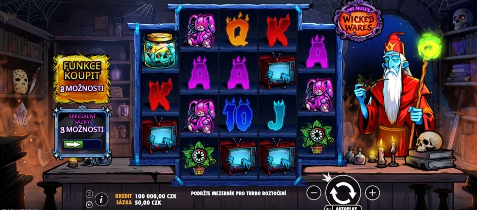 Mr Null’s Wicked Wares od Pragmatic Play
