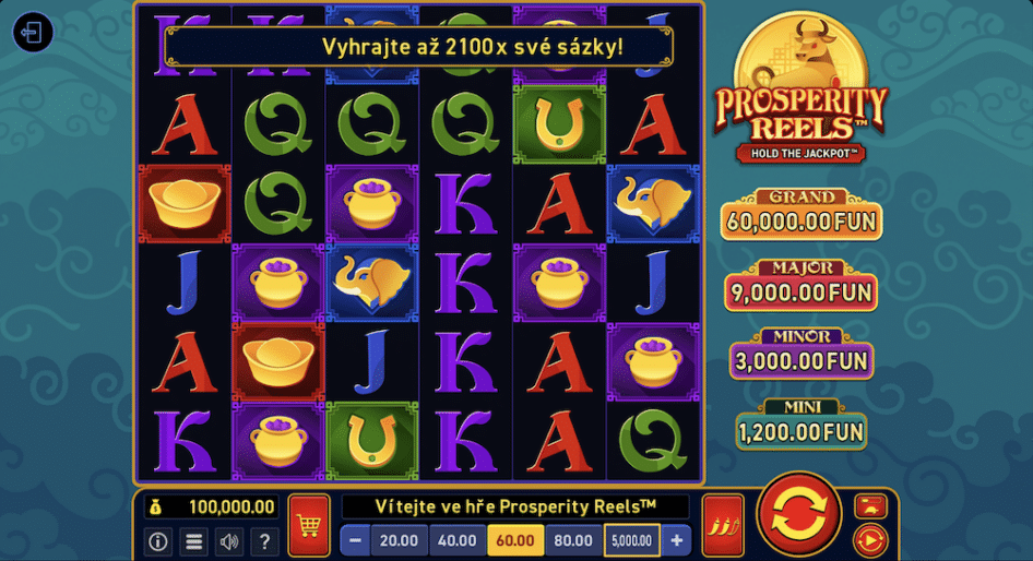 Prosperity Reels od Wazdan