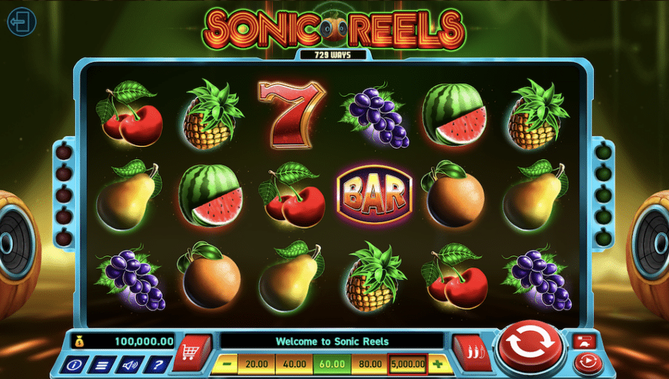 Sonic Reels od Wazdan