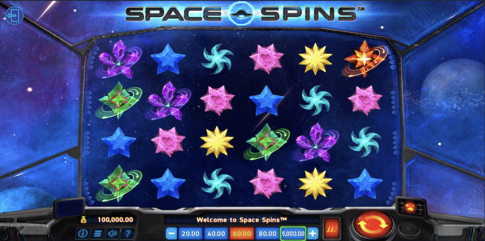 Space Spins od Wazdan