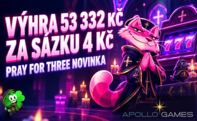 Výhra 53 332 Kč v Apollo Games