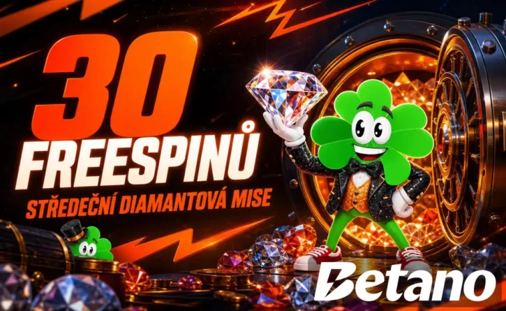 středeční diamantová mise Betano