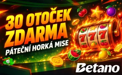 30 otoček zdarma v páteční misi u Betana