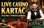 Kartáč Live casino: Zahraj si živě s krupiérem!