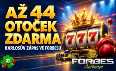Získej u Forbesu až 44 spinů