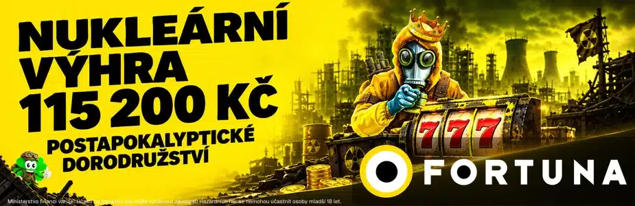 Nukleární výhra115 200 Kč ve Fortuně